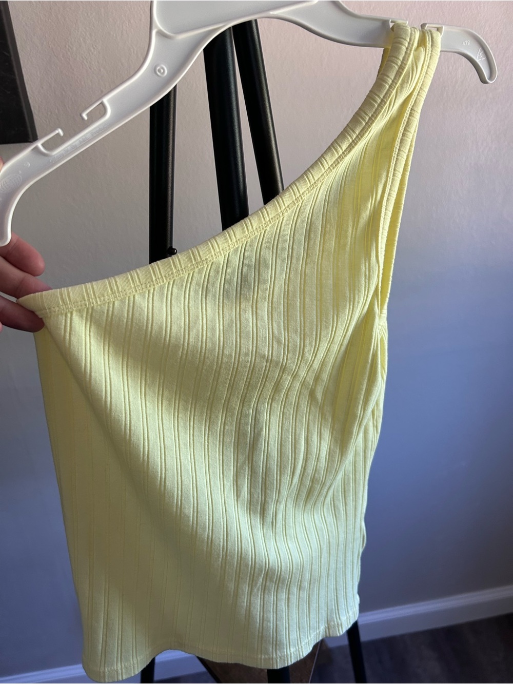 American eagle one shoulder shirt